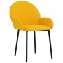 Sillas de comedor 2 unidades terciopelo amarillo de , Sillas de comedor - Ref: Foro24-344770, Precio: 107,42 €, Descuento: %