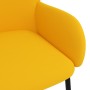 Sillas de comedor 2 unidades terciopelo amarillo de , Sillas de comedor - Ref: Foro24-344770, Precio: 107,42 €, Descuento: %
