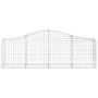 Cestas de gaviones 20 uds forma de arco hierro 200x30x60/80 cm de , Maceteros y jardineras - Ref: Foro24-3145403, Precio: 1,0...