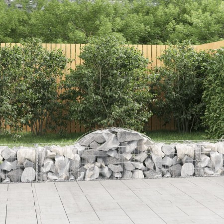Cestas de gaviones 50 uds forma de arco hierro 200x50x40/60 cm de , Maceteros y jardineras - Ref: Foro24-3146276, Precio: 2,0...