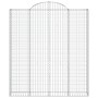 Cestas de gaviones 9 uds forma de arco hierro 200x30x220/240 cm de , Maceteros y jardineras - Ref: Foro24-3146243, Precio: 1,...