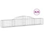 Cestas de gaviones 25 uds forma de arco hierro 300x30x40/60 cm de , Maceteros y jardineras - Ref: Foro24-3146482, Precio: 1,0...
