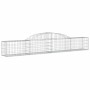 Cestas de gaviones 25 uds forma de arco hierro 300x30x40/60 cm de , Maceteros y jardineras - Ref: Foro24-3146482, Precio: 1,0...