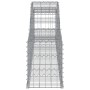 Cestas de gaviones 25 uds forma de arco hierro 300x30x40/60 cm de , Maceteros y jardineras - Ref: Foro24-3146482, Precio: 1,0...