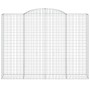 Cestas de gaviones 9 uds forma de arco hierro 300x50x220/240 cm de , Maceteros y jardineras - Ref: Foro24-3146816, Precio: 2,...