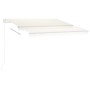 Toldo automático con LED y sensor de viento crema 350x250 cm de vidaXL, Toldos - Ref: Foro24-3069532, Precio: 608,63 €, Descu...