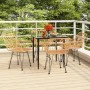 Juego de comedor de jardín 5 piezas ratán sintético de , Conjuntos de jardín - Ref: Foro24-3157846, Precio: 370,42 €, Descuen...