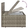 Sofás centrales de jardín 4 uds ratán PE gris 57x57x56 cm de , Conjuntos de jardín - Ref: Foro24-3157503, Precio: 354,94 €, D...