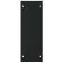 Leñero de vidrio templado negro 40x35x100 cm de vidaXL, Accesorios para bolsas y soportes de leña - Ref: Foro24-327467, Preci...