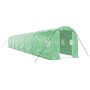Invernadero con estructura de acero verde 28 m² 14x2x2 m de , Invernaderos - Ref: Foro24-3188022, Precio: 452,19 €, Descuento: %