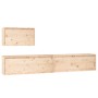 Muebles para TV 3 piezas madera maciza de pino de , Muebles TV - Ref: Foro24-3100274, Precio: 189,07 €, Descuento: %