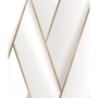 DUTCH WALLCOVERINGS Papel pintado Geometric blanco y dorado de , Papel pintado - Ref: Foro24-442573, Precio: 34,09 €, Descuen...