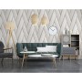 DUTCH WALLCOVERINGS Papel pintado Geometric blanco y dorado de , Papel pintado - Ref: Foro24-442573, Precio: 34,09 €, Descuen...
