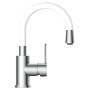 EISL Grifo monomando de lavabo FLEXO blanco cromado de , Grifos - Ref: Foro24-446452, Precio: 85,10 €, Descuento: %