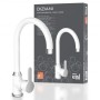 EISL Grifo monomando de cocina DIZIANI cromado blanco de , Grifos - Ref: Foro24-446499, Precio: 74,74 €, Descuento: %