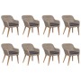 Juego de comedor para jardín 9 piezas ratán sintético marrón de , Conjuntos de jardín - Ref: Foro24-3059487, Precio: 1,00 €, ...
