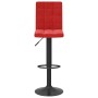 Taburetes de cocina 2 unidades terciopelo rojo vino tinto de , Taburetes de cocina - Ref: Foro24-335769, Precio: 148,04 €, De...