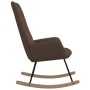 Silla mecedora de tela gris taupe de , Mecedoras - Ref: Foro24-341262, Precio: 116,62 €, Descuento: %