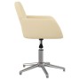 Silla de oficina giratoria tela color crema de , Sillas de oficina - Ref: Foro24-344711, Precio: 87,79 €, Descuento: %