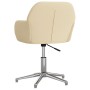 Silla de oficina giratoria tela color crema de , Sillas de oficina - Ref: Foro24-344711, Precio: 87,79 €, Descuento: %