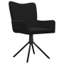 Sillas de comedor giratorias 2 uds terciopelo negro de , Sillas de comedor - Ref: Foro24-344815, Precio: 150,78 €, Descuento: %