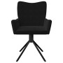 Sillas de comedor giratorias 2 uds terciopelo negro de , Sillas de comedor - Ref: Foro24-344815, Precio: 150,78 €, Descuento: %