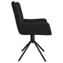 Sillas de comedor giratorias 2 uds terciopelo negro de , Sillas de comedor - Ref: Foro24-344815, Precio: 150,78 €, Descuento: %
