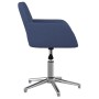 Silla de oficina giratoria de tela azul de , Sillas de oficina - Ref: Foro24-344724, Precio: 82,56 €, Descuento: %