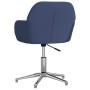 Silla de oficina giratoria de tela azul de , Sillas de oficina - Ref: Foro24-344724, Precio: 82,56 €, Descuento: %