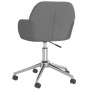 Silla de oficina giratoria de tela gris claro de , Sillas de oficina - Ref: Foro24-344726, Precio: 98,86 €, Descuento: %