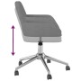 Silla de oficina giratoria de tela gris claro de , Sillas de oficina - Ref: Foro24-344726, Precio: 98,86 €, Descuento: %