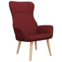 Sillón de relax de tela color rojo tinto de , Sillones - Ref: Foro24-341402, Precio: 124,55 €, Descuento: %