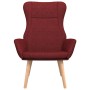 Sillón de relax de tela color rojo tinto de , Sillones - Ref: Foro24-341402, Precio: 124,55 €, Descuento: %