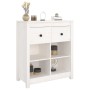 Aparador de madera maciza de pino blanco 70x35x80 cm de , Aparadores - Ref: Foro24-813765, Precio: 87,12 €, Descuento: %