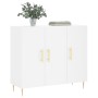 Aparador de madera de ingeniería blanco 90x34x80 cm de , Aparadores - Ref: Foro24-828092, Precio: 92,84 €, Descuento: %
