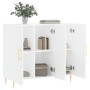 Aparador de madera de ingeniería blanco 90x34x80 cm de , Aparadores - Ref: Foro24-828092, Precio: 92,84 €, Descuento: %