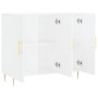 Aparador de madera de ingeniería blanco 90x34x80 cm de , Aparadores - Ref: Foro24-828092, Precio: 92,84 €, Descuento: %