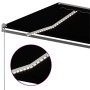 Toldo automático LED sensor de viento gris antracita 600x300 cm de vidaXL, Toldos - Ref: Foro24-3069814, Precio: 831,77 €, De...