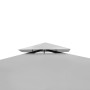 Cenador con techo 3x3 m blanco crema de , Carpas y cenadores - Ref: Foro24-41450, Precio: 214,79 €, Descuento: %