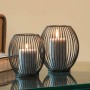 HI Juego de portavelas 2 piezas negro de , Candelabros - Ref: Foro24-435320, Precio: 30,48 €, Descuento: %