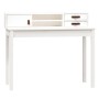Escritorio de madera maciza de pino blanco 110x50x93 cm de , Escritorios - Ref: Foro24-823530, Precio: 109,09 €, Descuento: %