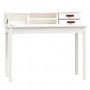 Escritorio de madera maciza de pino blanco 110x50x93 cm de , Escritorios - Ref: Foro24-823530, Precio: 109,09 €, Descuento: %