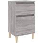 Mesita de noche color gris sonoma 40x35x70 cm de , Mesitas de noche - Ref: Foro24-819704, Precio: 48,88 €, Descuento: %