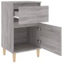 Mesita de noche color gris sonoma 40x35x70 cm de , Mesitas de noche - Ref: Foro24-819704, Precio: 48,88 €, Descuento: %