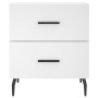 Mesitas de noche 2 uds madera ingeniería blanco 40x35x47,5 cm de , Mesitas de noche - Ref: Foro24-827341, Precio: 91,16 €, De...