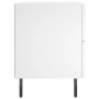 Mesitas de noche 2 uds madera ingeniería blanco 40x35x47,5 cm de , Mesitas de noche - Ref: Foro24-827341, Precio: 91,16 €, De...