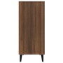 Aparador de madera de ingeniería marrón roble 90x34x80 cm de , Aparadores - Ref: Foro24-817464, Precio: 104,77 €, Descuento: %