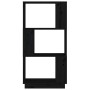 Estantería/divisor de espacios madera pino negro 51x25x101 cm de , Librerías y estanterías - Ref: Foro24-814038, Precio: 48,9...