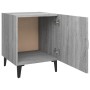 Mesita de noche madera contrachapada gris Sonoma de , Mesitas de noche - Ref: Foro24-817317, Precio: 41,59 €, Descuento: %