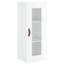 Armario de pared blanco brillante 34,5x34x90 cm de , Aparadores - Ref: Foro24-828886, Precio: 36,91 €, Descuento: %